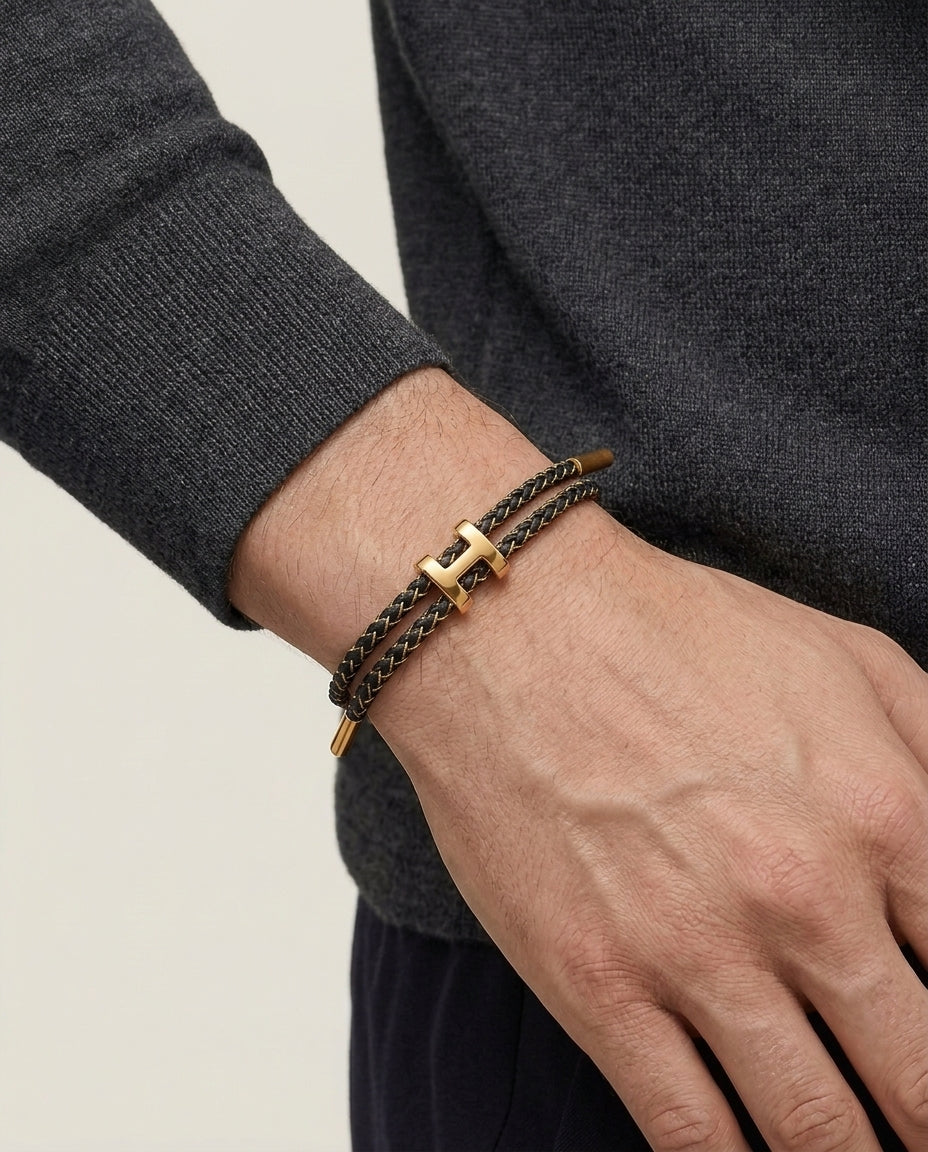 Aurea Bracelet Gold/Black