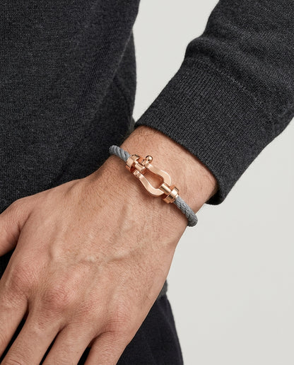 Davos Bracelet Gray / Rose Gold