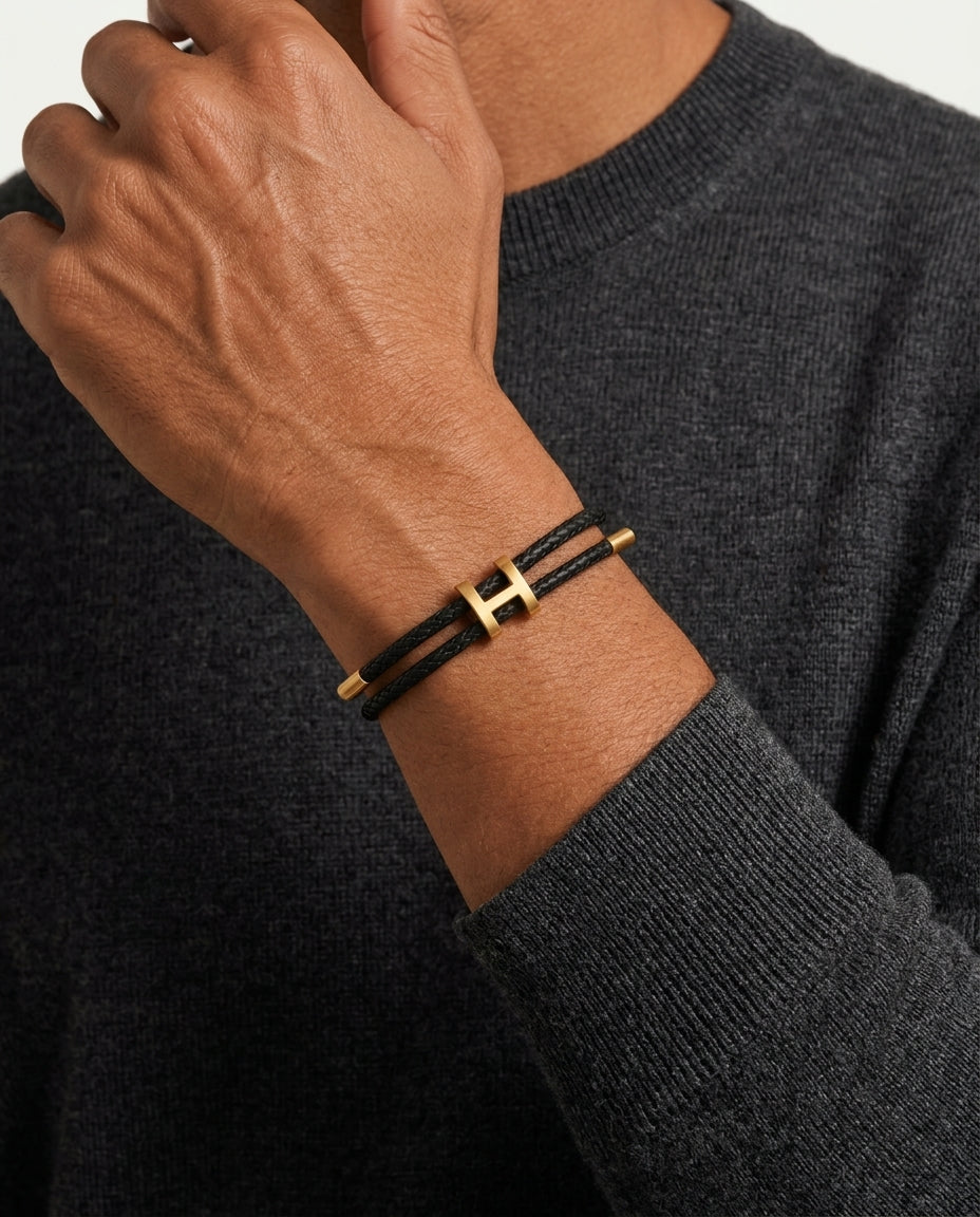 Aurea Bracelet Black/Gold