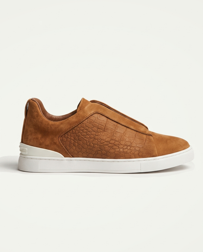 Croco St. Moritz Trainer 2.0 - Cognac