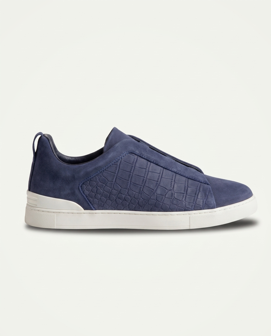 Croco St. Moritz Trainer 2.0 - Navy