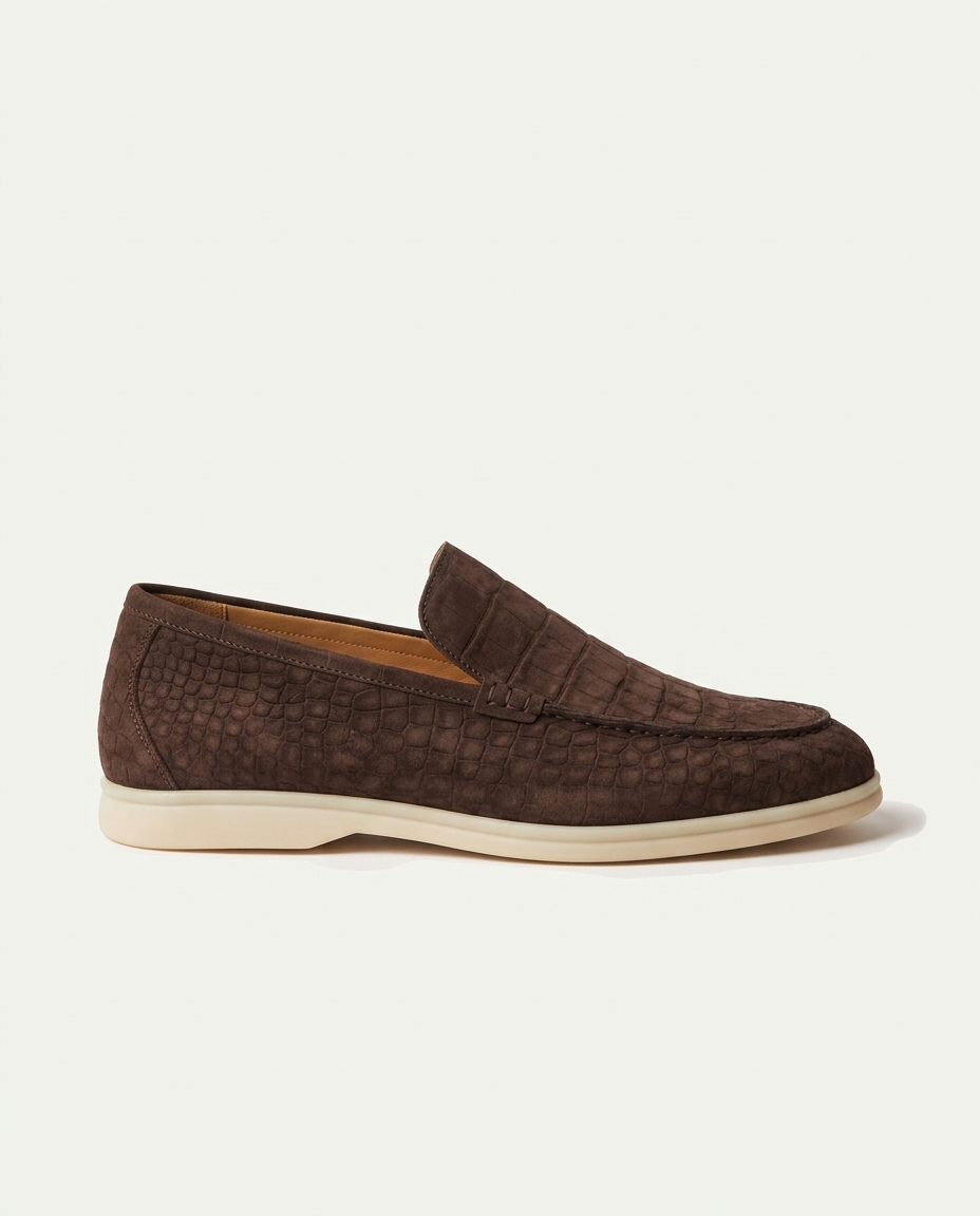 Croco Suede Loafer | LIMITED EDITION