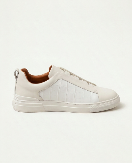 Croco St. Moritz Trainer 2.0 - Ivory