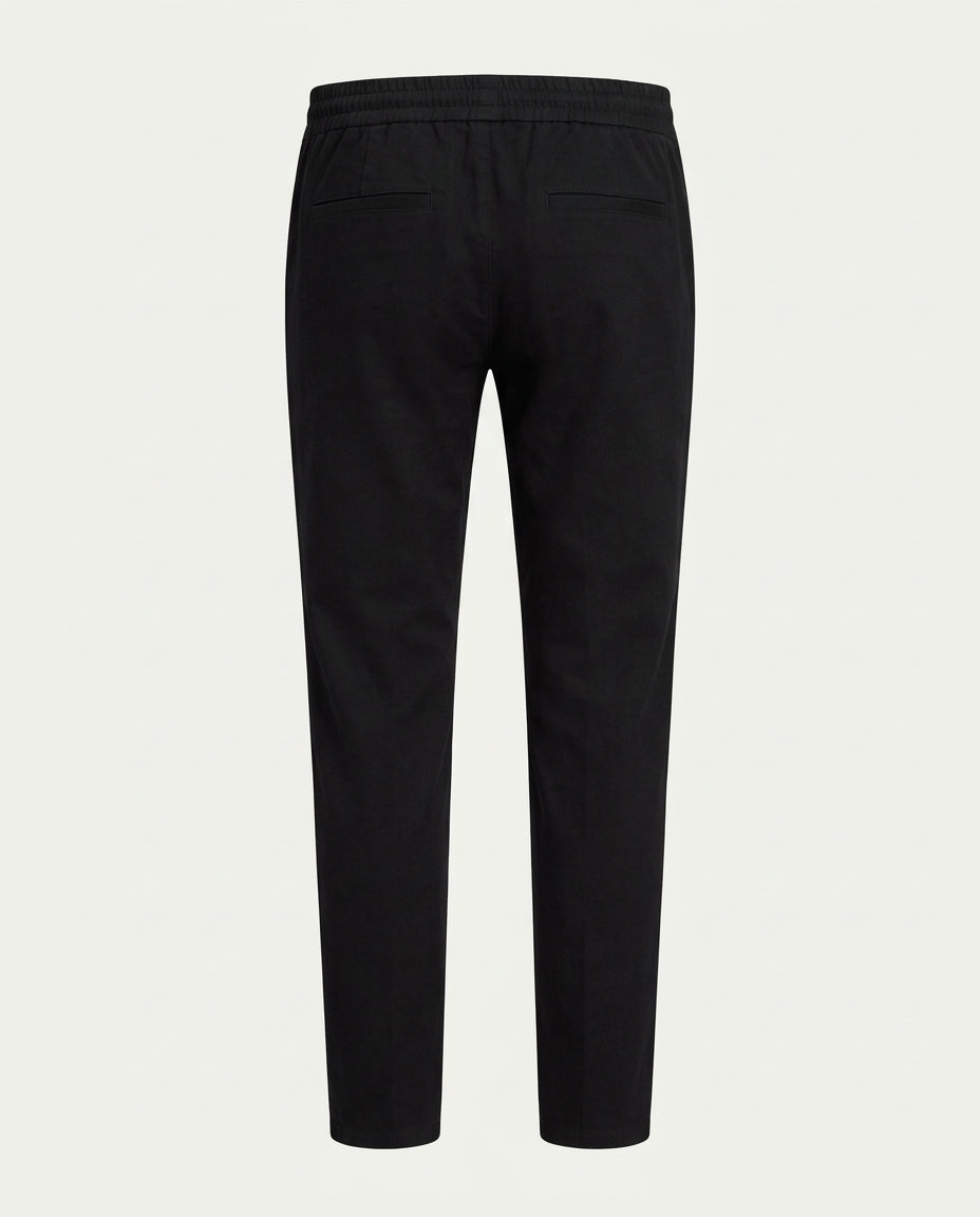 Linen Trousers Black
