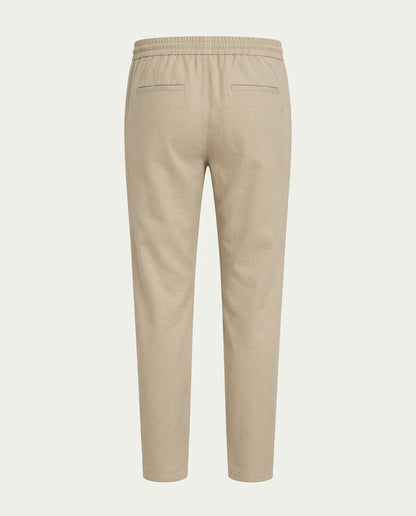 Linen Trousers Beige