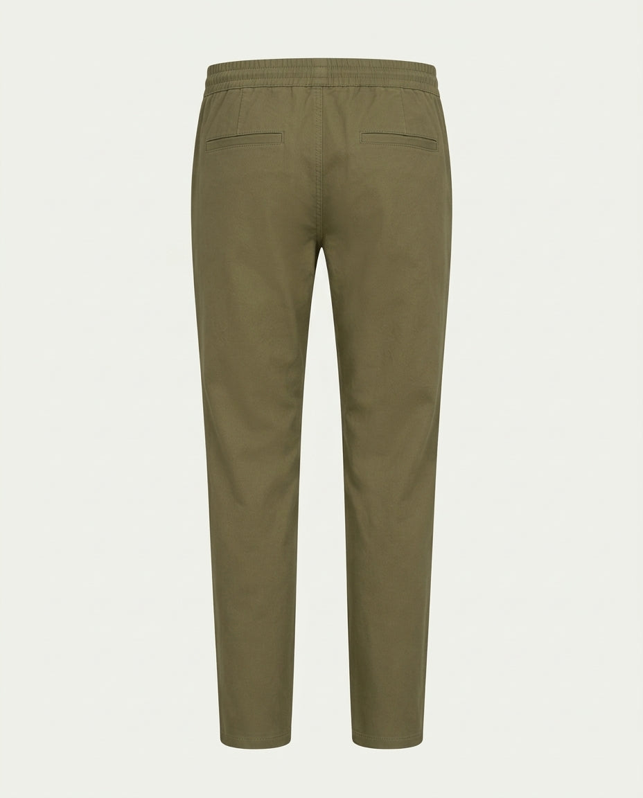 Linen Trousers Olive