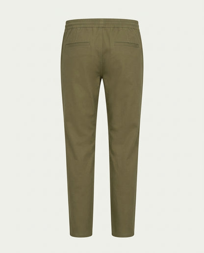 Linen Trousers Olive