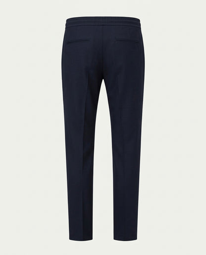 Linen Trousers Navy