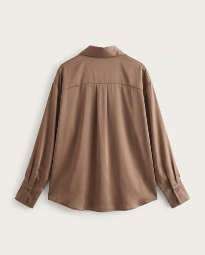 Prague Classic Shirt - Sandy Brown