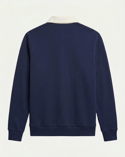 Athens Polo Knit - Navy