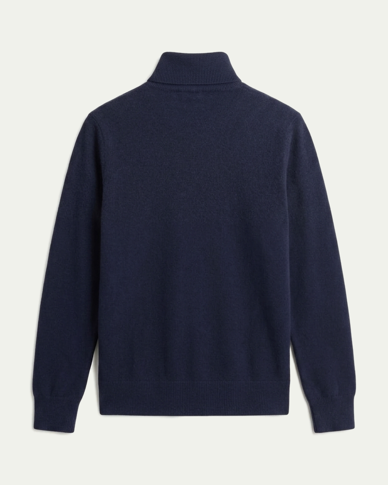 Pisa Wool Turtleneck - Navy