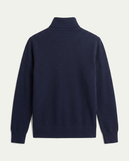 Pisa Wool Turtleneck - Navy