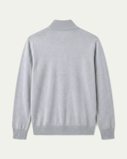 London Quarter Zip - Grey