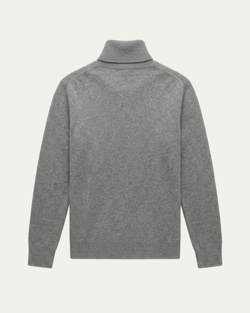 Pisa Wool Turtleneck - Grey