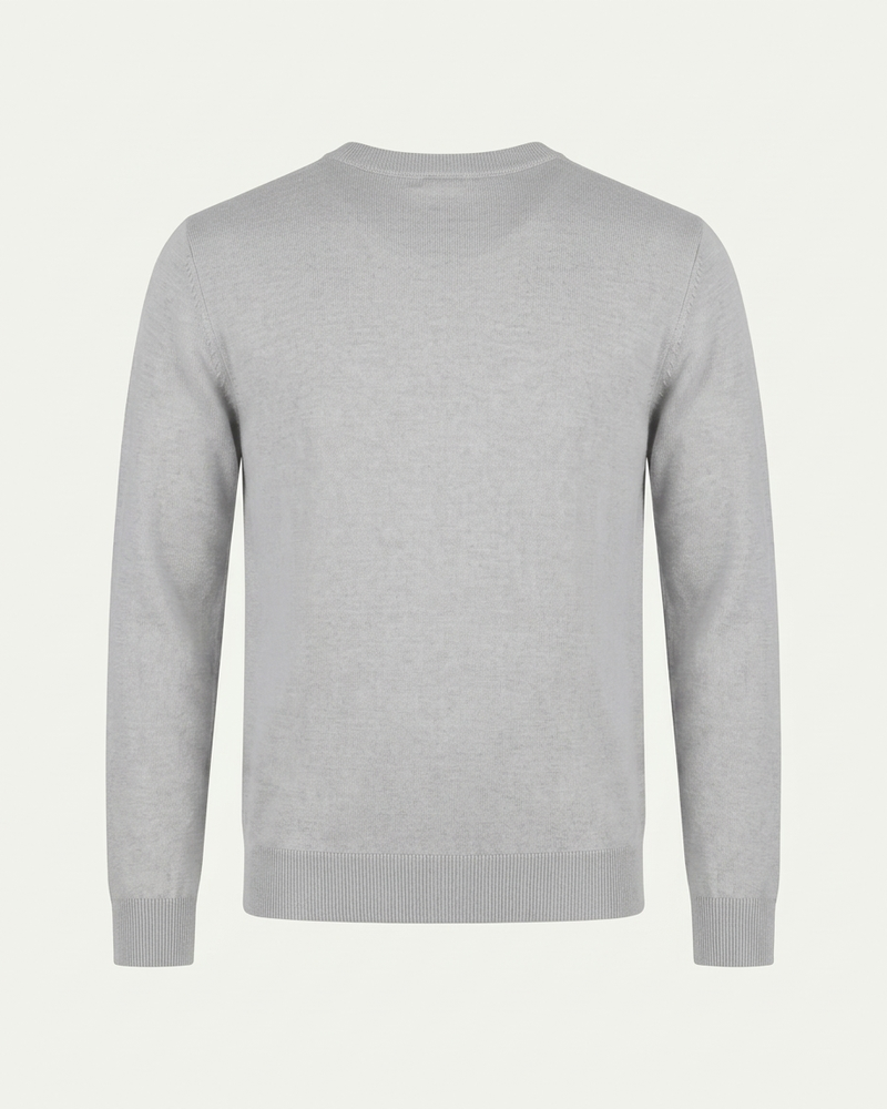 Florence Wool Knit - Light Grey