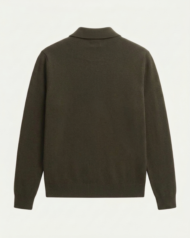 Lisbon Wool Cardigan - Olive