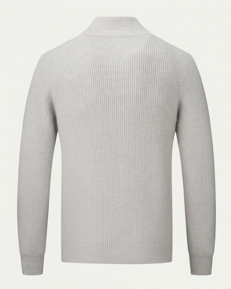 Amalfi Zipper Vest - White
