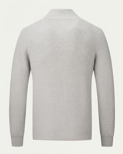 Amalfi Zipper Vest - White