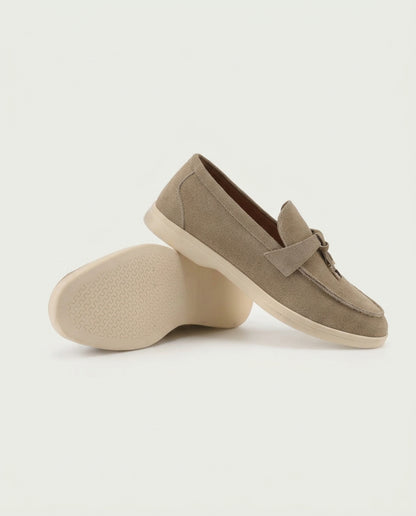 Suede Lady Loafers - Mocha