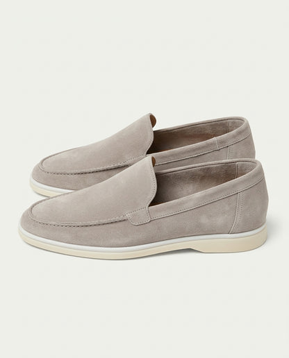 Classic Suède Loafer Light Grey