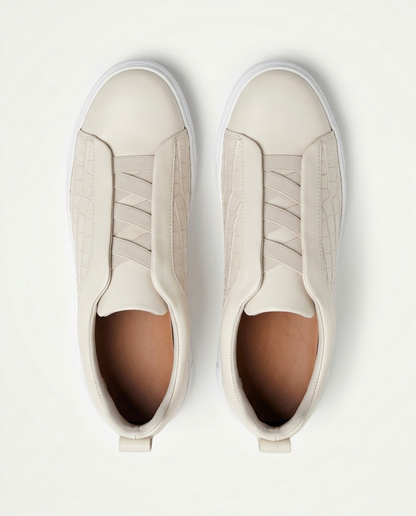 Croco St. Moritz Trainer 2.0 - Ivory