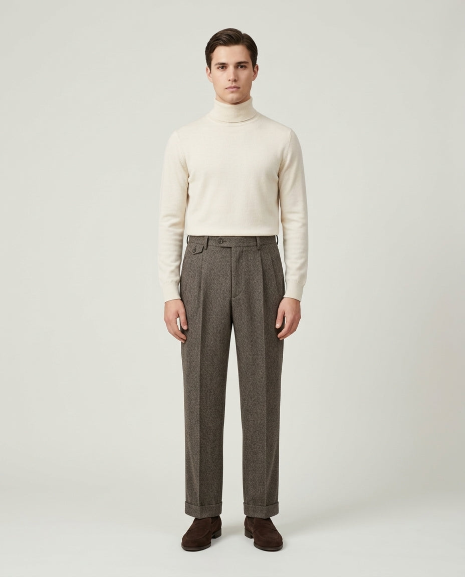 Montecarlo Trousers - Chestnut