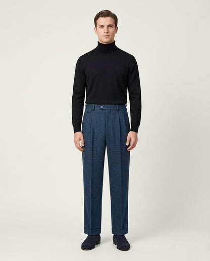 Montecarlo Trousers - Navy Blue
