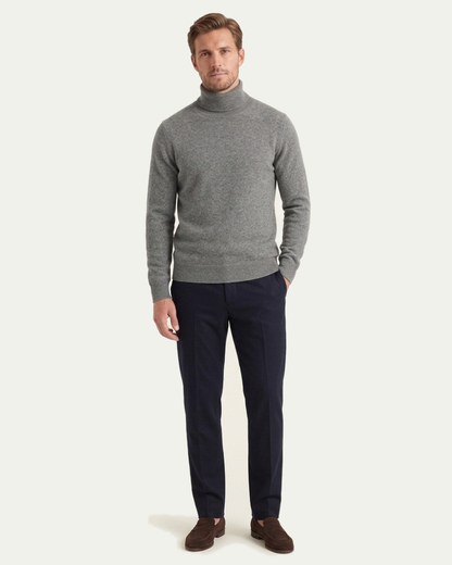 Pisa Wool Turtleneck - Grey