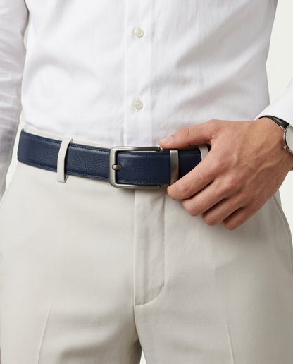 Aurea Hole-Free Belt - Navy