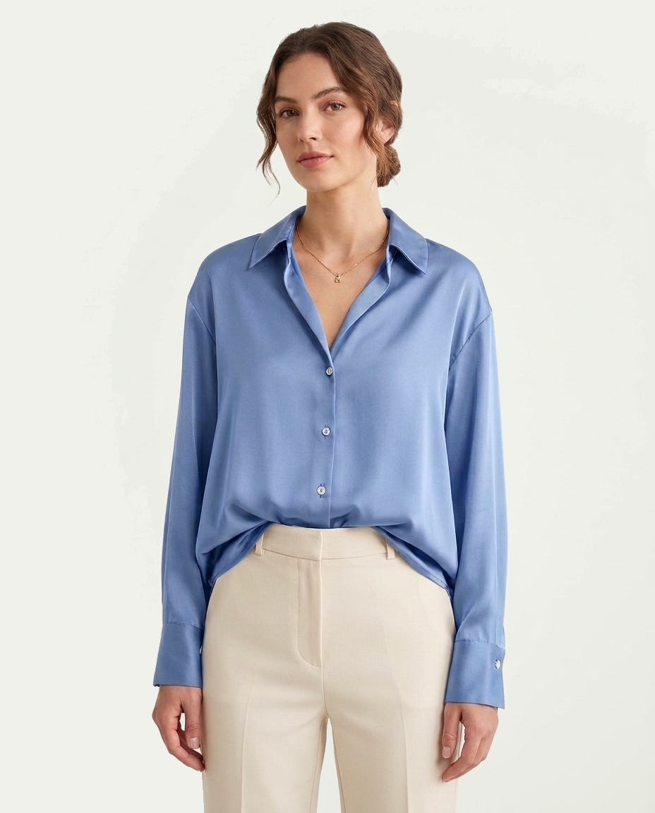 Prague Classic Shirt - Light Blue
