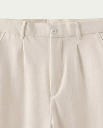 Cortina Fitted Trousers - Beige
