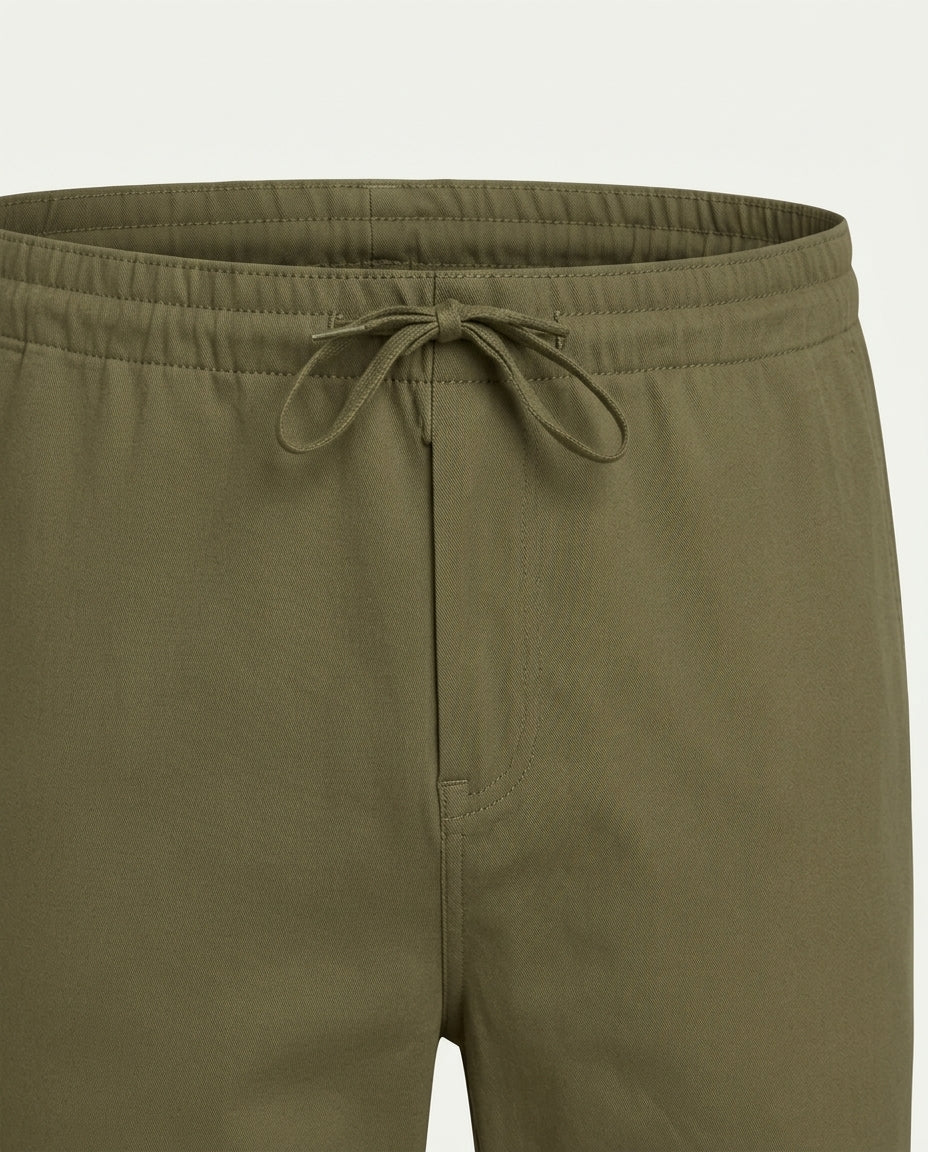 Linen Trousers Olive