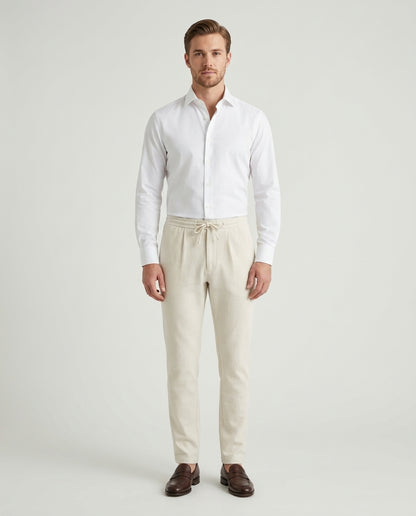 Linen Trousers White
