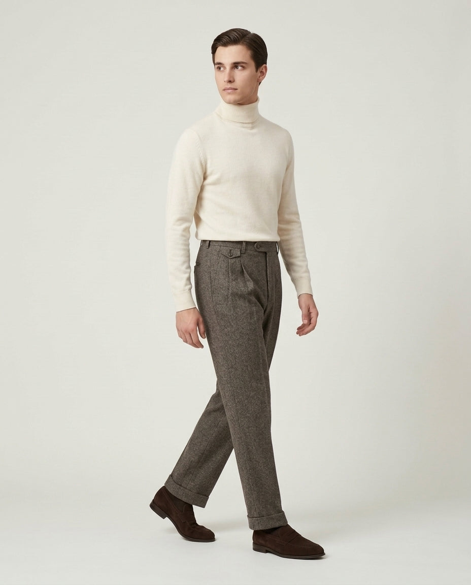 Montecarlo Trousers - Chestnut