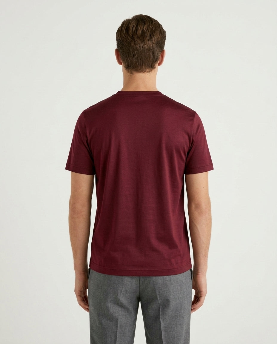Como Tee Burgundy