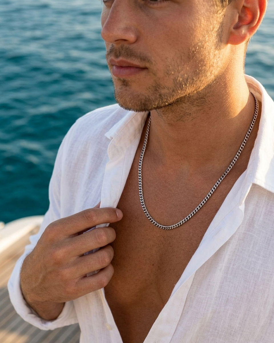 The Aurea Silver Chain