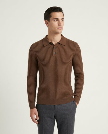 Berlin Classic Polo - Brown