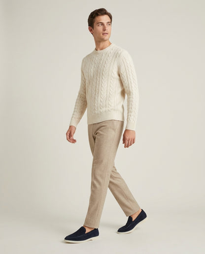 Classic Suède Loafer Navy Blue