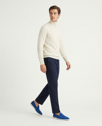 Classic Suède Loafer Berry Blue
