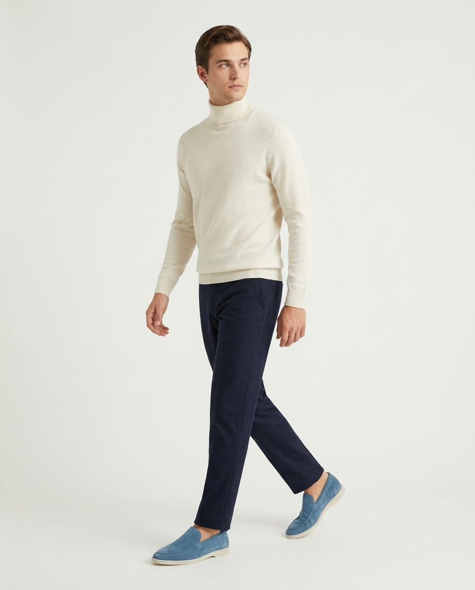Classic Suède Loafer Ocean Blue