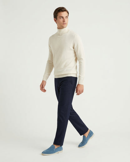 Classic Suède Loafer Ocean Blue