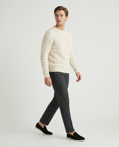Classic Suède Loafer Black