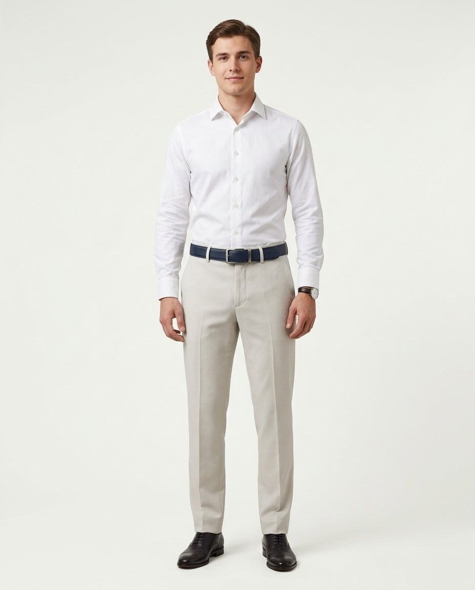 Aurea Hole-Free Belt - Navy