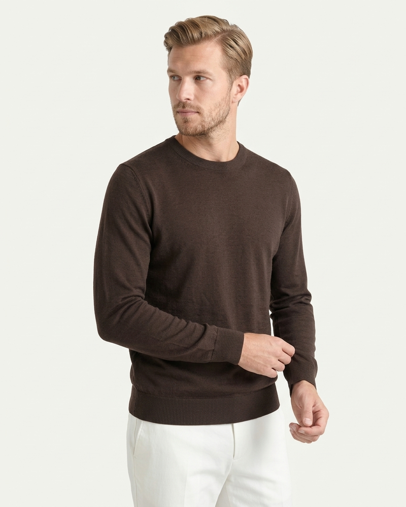 Florence Wool Knit - Chocolate