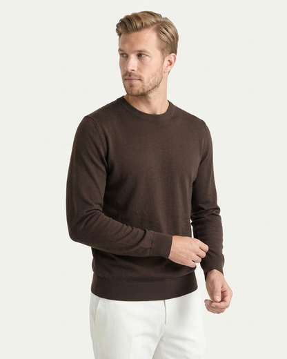 Florence Wool Knit - Chocolate