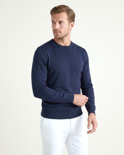 Florence Wool Knit - Navy