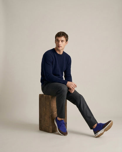 Zurigo Sneaker - Blue/Brown