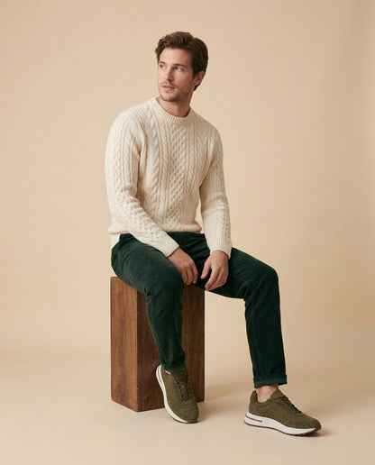 Valmont Sneaker - Khaki Green