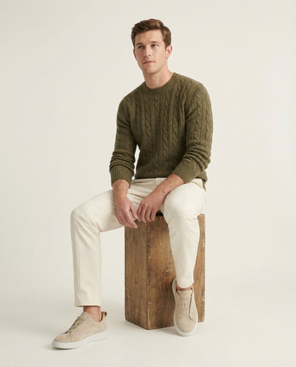 St. Moritz Slip-On Trainer – Sand