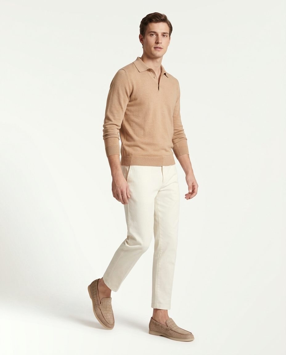 Croco Suede Loafer - Sand | LIMITED EDITION